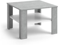 Vicco "HOMER" dohányzóasztal beton / fehér