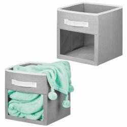 MDesign összecsukható szövet tárolódoboz szett, 2 db - ardorado