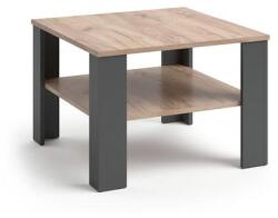 Vicco "HOMER" dohányzóasztal antracit/tölgy