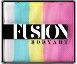 Fusion Body Art Fusion csíkos arcfesték Lodie UP Rainbow Cotton Candy 40 gr
