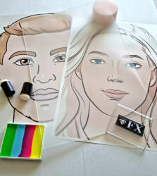 Body Deco Arcfestés gyakorlólap 2 részes A4