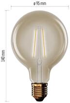 EMOS Z52032 Vintage LED izzó E27, 4, 5W (1525743226)