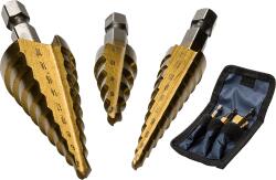 Craft 6260 Lépcsős fúró készlet, 3 db-os (6260)