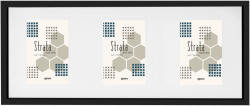 Kenro Strata Classic multi képkeret, 3db 10x15cm, fekete (KE-ST1015B-3)