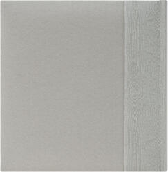 Kenro Kington fotóalbum, memo, 200db 10x15, faerezet minta, PHOTOGRAPH dombornyomott felirat, szürke (KE-KGA101GY)