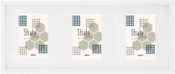 Kenro Strata Classic multi képkeret, 3db 10x15cm, fehér (KE-ST1015W-3) (KE-ST1015W-3)