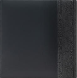 Kenro Kington fotóalbum, memo, 200db 10x15, faerezet minta, PHOTOGRAPH dombornyomott felirat, fekete (KE-KGA101B)