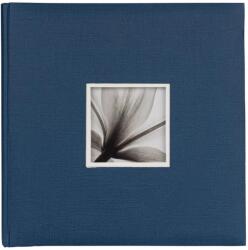 Dörr Dörr fotóalbum, ablakos, beragasztós, 34x34cm, 20lap/40oldal, kék (D880312) (D880312)