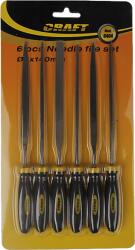 Craft 6404 Tűreszelő készlet, 6db-os 3x140mm (6404)