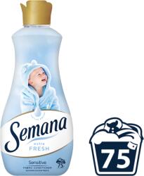 Semana Extra Fresh SENSITIVE szuperkoncentrált mosodai kondicionáló, 75 mosás, 1, 5 l