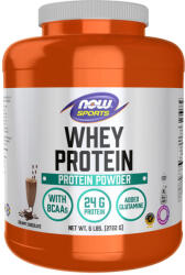 NOW Whey Protein - Tejsavófehérje (2722 g, Krémes Csokoládé)