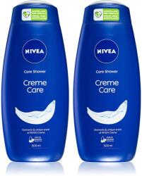 Nivea Creme Care gel cremos pentru dus ambalaj economic 2 x 500 ml