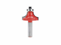 Extol Premium felsőmaró fára, lekerekítő (homorúfejű rádiuszmaró), csapágyas, R6, 3×D25, 6×H11, befogás: 8mm (8802105)
