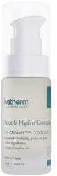 Ivatherm Aquafil Hydra Complex Gel szemkörnyéki hidratáló krém, hialuronsavval és peptidekkel, regeneráló hatású, 15ml