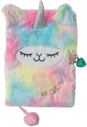 St. Majewski Láma 3D szőrmés kulcsos napló - A5/96 lap - Lámakorn