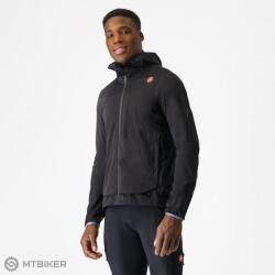 Castelli UNLIMITED RAIN dzseki, világosfekete (XL)