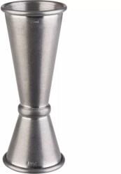 APS csapos mérőpohár, magasság: 110 mm, ø: 40 mm, ezüst/antik