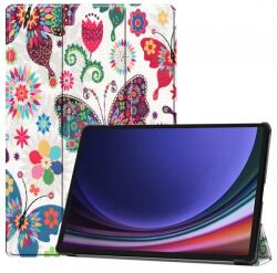Techsuit Husa pentru Samsung Galaxy Tab S9 FE / Tab S9 / Tab S10 FE, Techsuit, FoldPro Butterfly (Multicolor)