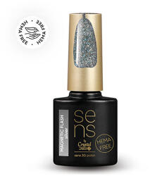 Crystal Nails TPO FREE SENS HEMA Free 3G polish - Magnetic Flash silver 4ml
