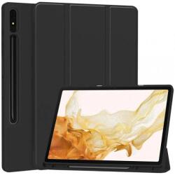 Techsuit Husa pentru Samsung Galaxy Tab S8+ / Tab S7+, Techsuit, Flex Trifold (Negru)
