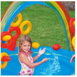 Welora Gyermekmedence szökőkúttal, víztérfogat 175 L, méretek 2, 97x1, 93x1, 35 m, kék-multi színű