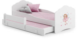 Kobi Hullám franciaágy 160x80 - Szárnyas lány