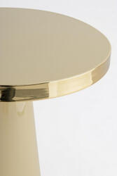 Bizzotto Nandika Glamour Dohányzóasztal Bézs Arany Szegéllyel - pepita