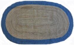 Bakero Roberta oval 59 natural/blue Szőnyeg (120x180 cm)