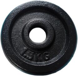 Kubisport Öntöttvas súlytárcsa, 1, 5 kg, 25 mm Súlytárcsa