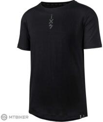 IXS Flow Merino mez, fekete (XXL)