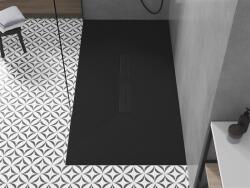 Mexen Toro SMC zuhanytálca 180 x 80 cm, fekete , takaró fekete - 43708018-B Kompozit zuhanytálca Kompozit zuhanytálca (5905315228222)