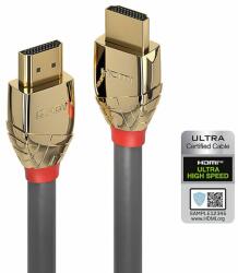 Lindy Кабел Lindy 37603, от HDMI(м) към HDMI(м), 3m, сив, 10K@120Hz, позлатени конектори (LNY-37603)