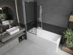 Mexen Next Kádparaván 1 részes 70 x 150 cm, grafit, fehér - 895-070-000-00-40-20 Kádparaván (5905315135520)