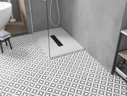 Mexen Toro SMC zuhanytálca 120 x 70 cm, fehér , takaró fekete - 43107012-B Kompozit zuhanytálca Kompozit zuhanytálca (5905315227461)