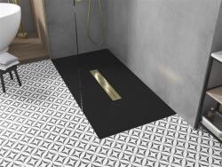 Mexen Toro SMC zuhanytálca 200 x 90 cm, fekete , takaró arany - 43709020-G Kompozit zuhanytálca Kompozit zuhanytálca (5905315228031)