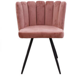  Bársony Kárpitos Szék - Rózsaszín - Modern Design