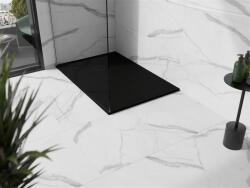 Mexen Stone+ SMC zuhanytálca 90 x 70 cm, fekete , takaró fekete - 44707090-B Kompozit zuhanytálca Kompozit zuhanytálca (5905315223708)