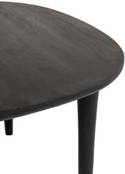 Ma Maison MaMaison Laminar 120 Étkezőasztal Mangófa Fekete