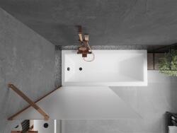 Mexen Next Kádparaván 1 részes 90 x 150 cm, szron, rózsa arany - 895-090-000-00-30-60 Kádparaván (5905315135360)