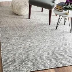 Bakero Flat diamond 08 dk. blue Szőnyeg (100x150 cm)