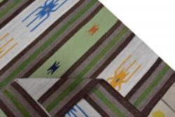 Bakero Kelim classic 11210 white/brown Szőnyeg (90x150 cm)
