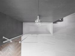 Mexen Velar Kádparaván 2 részes csúszó 95 x 150 cm, átlátszó nano, fehér - 896-095-000-01-20 Kádparaván (5905315220806)