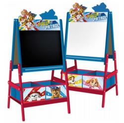  Kétoldalas tábla gyerekeknek tárolódobozzal PAW PATROL, PW14455
