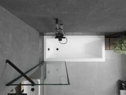 Mexen Next Kádparaván 1 részes 60 x 150 cm, fekete wzór, fekete - 895-060-000-00-70-70 Kádparaván (5905315135995)