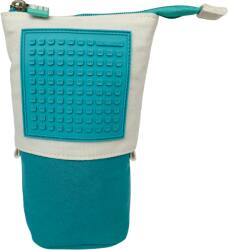 PIXIE CREW Ученически несесер Pixie Crew Pop Up - Turquoise & White (PXA-15-09)