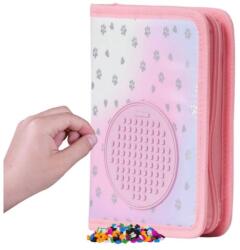 PIXIE CREW Ученически несесер Pixie Crew - Hearts & Paws, Pink (PXA-04-39)