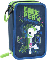 Panini Ученически несесер с пособия Panini - Minecraft, Creeper Anatomy, Neon (70567)