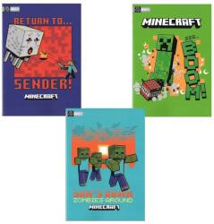 MINECRAFT Тетрадка Minecraft Jolly - A4, 50 листа, широки редове, асортимент (72531)