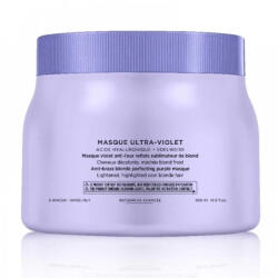 Kérastase Kerastase, Blond Absolu Ultra-Violet, hajpakolás a sárgás árnyalatok semlegesítésére, 500 ml