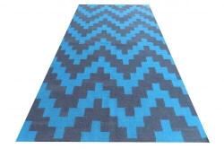 Bakero Kelim Modern 43 blue/grey Szőnyeg (100x160 cm)